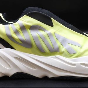 NIB Adidas Yeezy Boost 700 MNVN Size 12 Laceless “Phosphor”